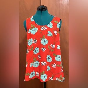 W5 women’s sleeveless high low blouse